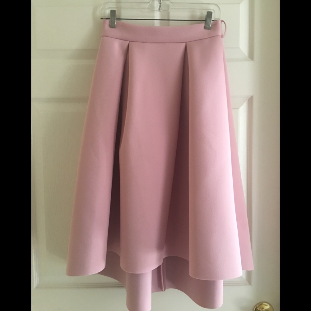ASOS Pink Foam Scuba Skirt Size 6.